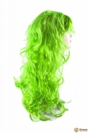 Peruca Verde "wave"