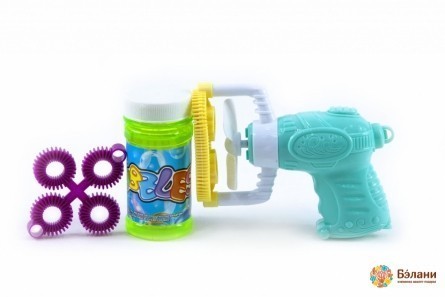 Pistol Electric Cu Bule De Săpun Cu Duze Înlocuibile