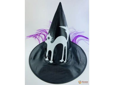 Șapca Vrăjitoarei Cu Părul Violet