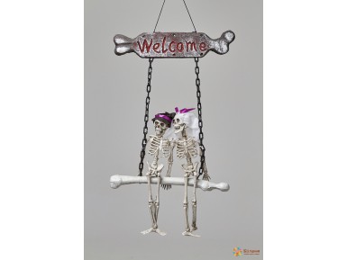 Pandantiv De Halloween "bine Ați Venit Scheletul"