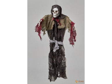 Decor Pandantiv „Schelet Într-O Eșarfă Neagră”