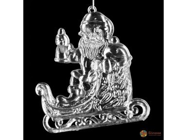 Figura Acrilică „Moș Crăciun În Șipă” (30 Buc / Pachet)