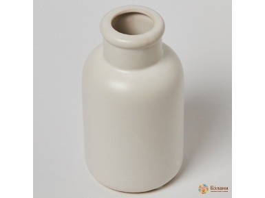 Vază Ceramică "cilindru" Alb L