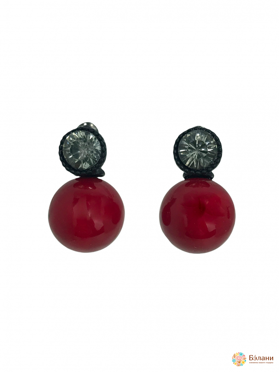 Cercei „Cireș” Cu Cristal