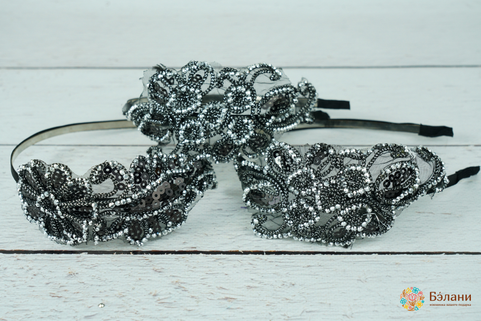 Cercul "flori Cu Strass"