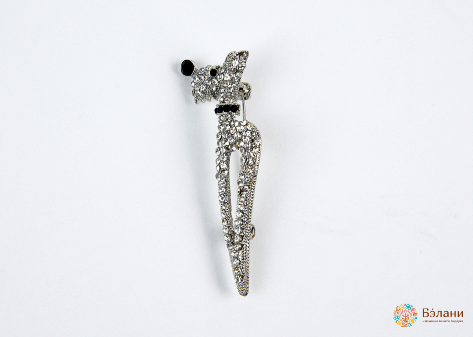 Broșă „Terrier”