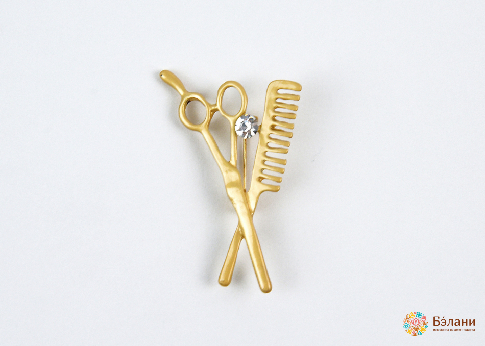 Broșă „Bărbier”