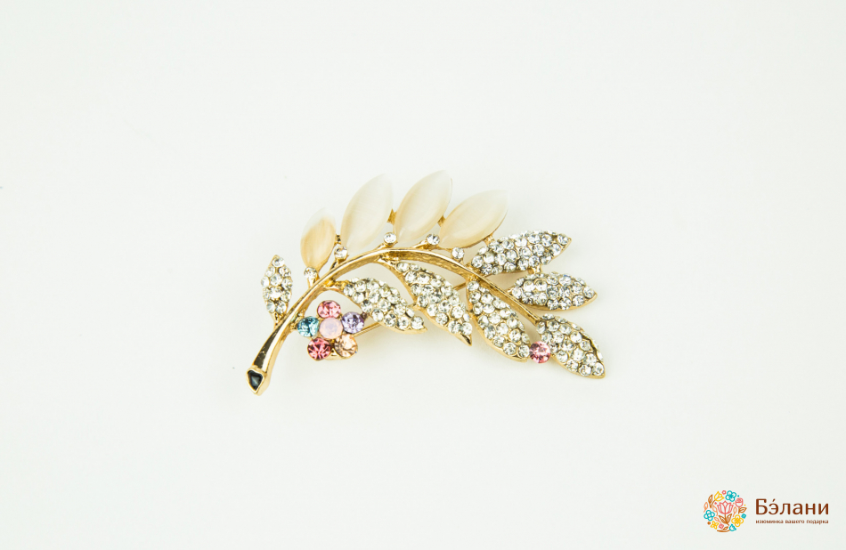 Broșă „Crangă De Dafin”