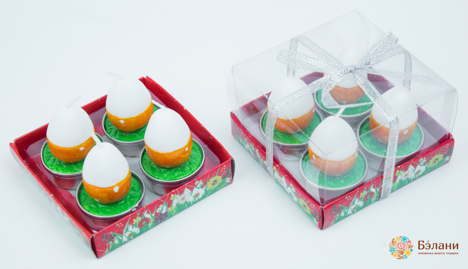 Lumanare De Paste Portocalie | 2