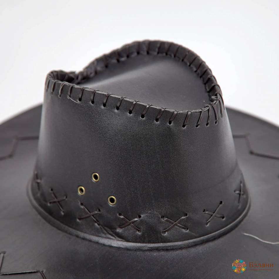 Pălărie „Cowboy” Din Piele | 2