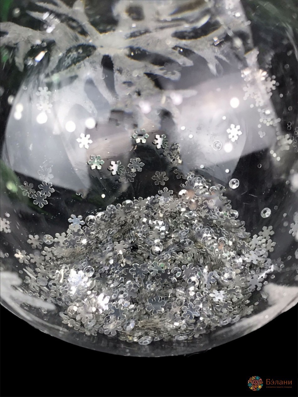 Jucărie Pentru Pom De Crăciun „Minge Cu O Pasăre” | 3