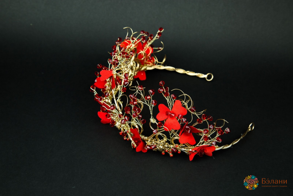 Tiara „Lubelia Roșie” | 2