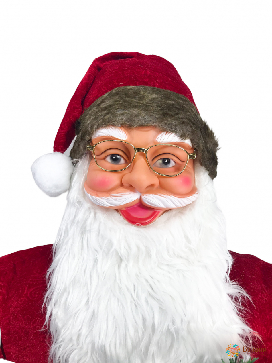 Figura Muzicală În Mărime Naturală „Moș Crăciun Cu Cadouri” | 2