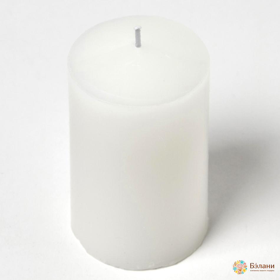 Lumanare Cu Parafina "coloana Larga" Alba S 6 Buc. | 4