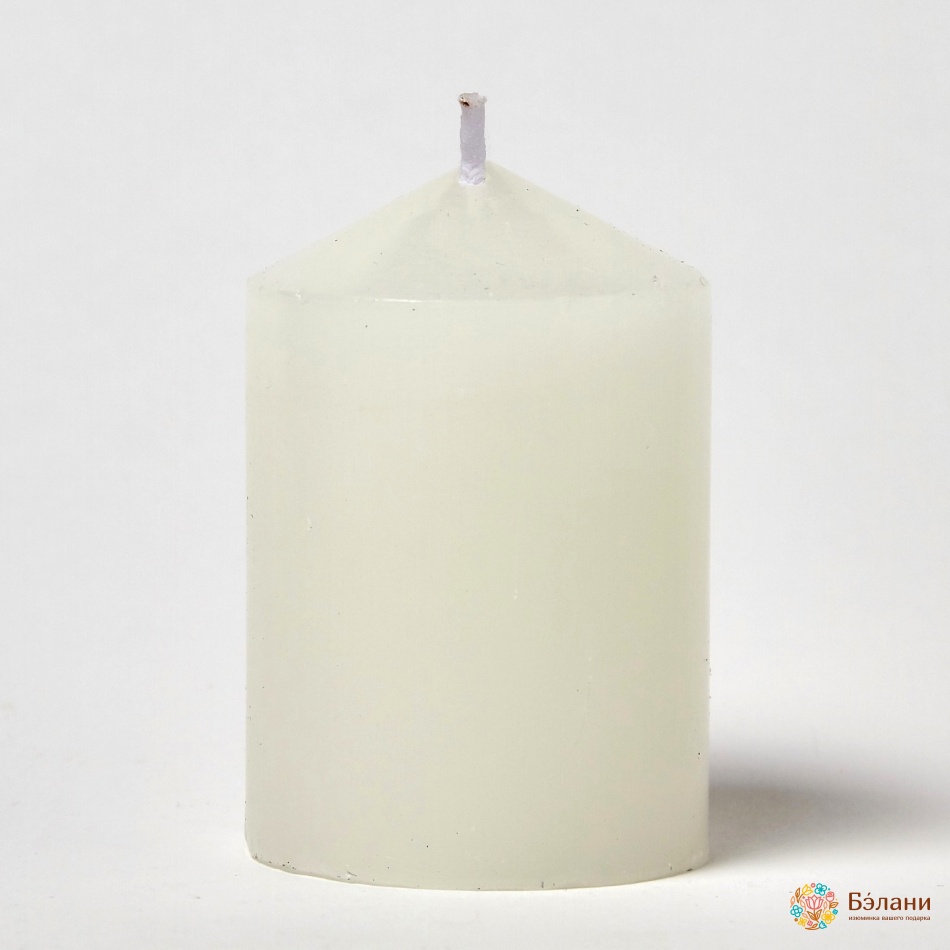 Lumanare Cu Parafina "wide Column" Alb Xs 6 Buc. | 4