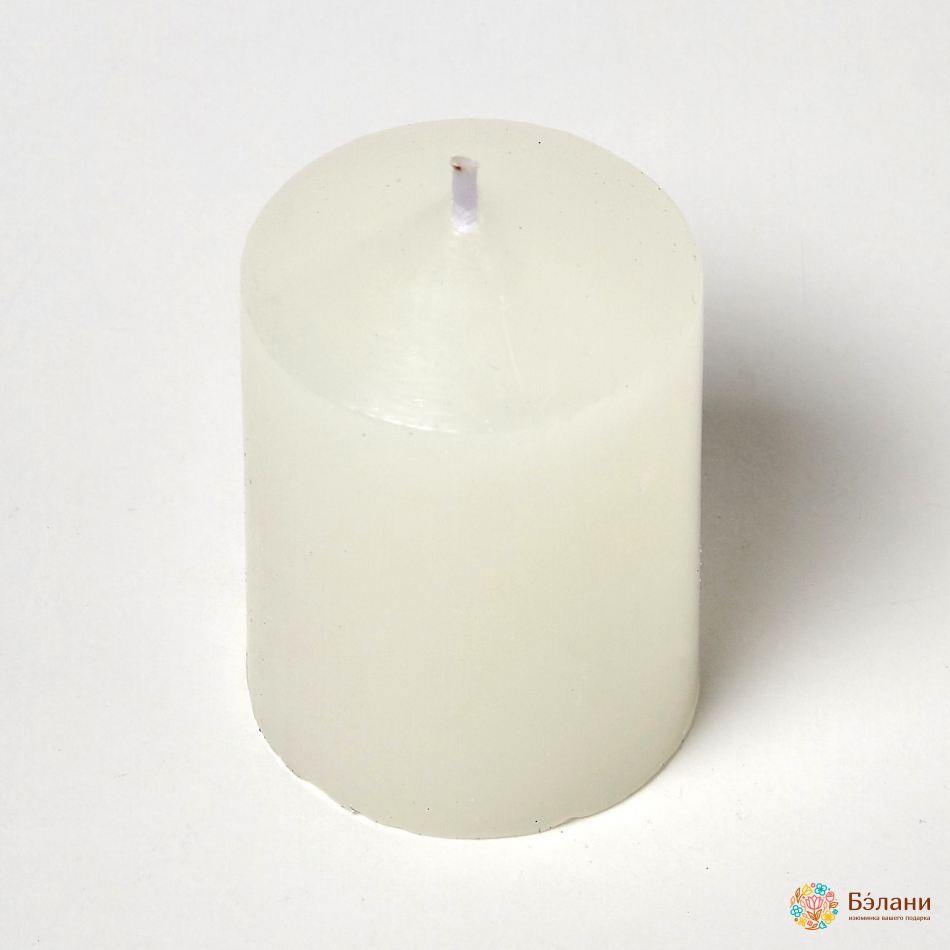 Lumanare Cu Parafina "wide Column" Alb Xs 6 Buc. | 3