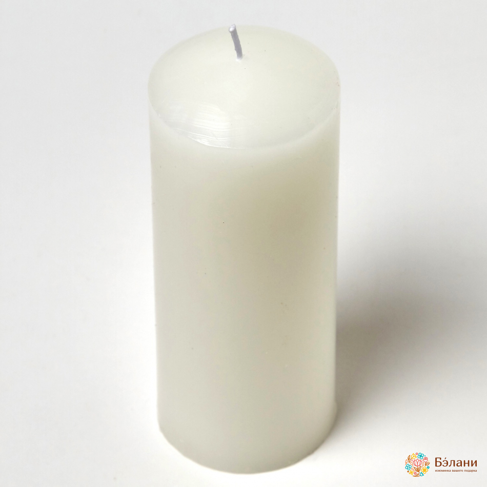 Lumanare Cu Parafina "coloana Larga" Alba L 6 Buc. | 4