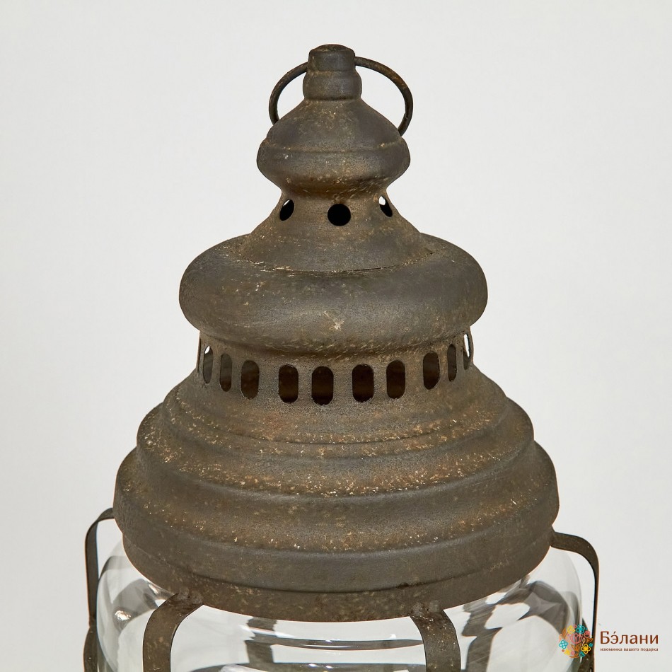 Lanterna Din Sticla Cu Cadru Metalic "tower Lamp" | 3