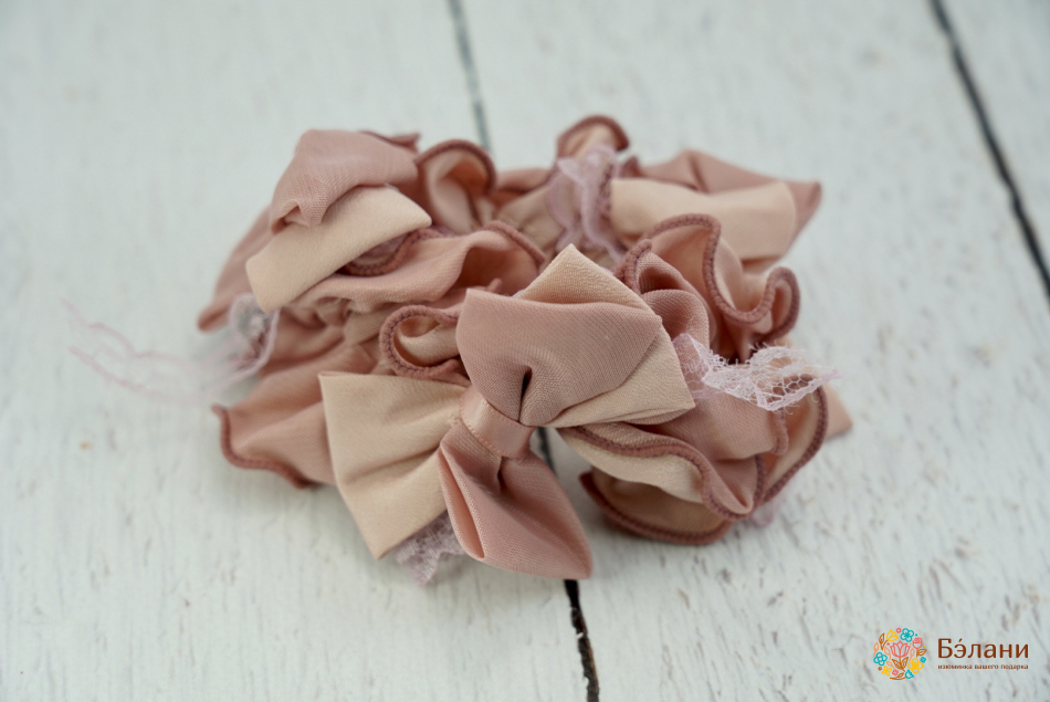 Banda Elastica Tricotata "funcuta Cu Dantela" Voluminoasa | 2